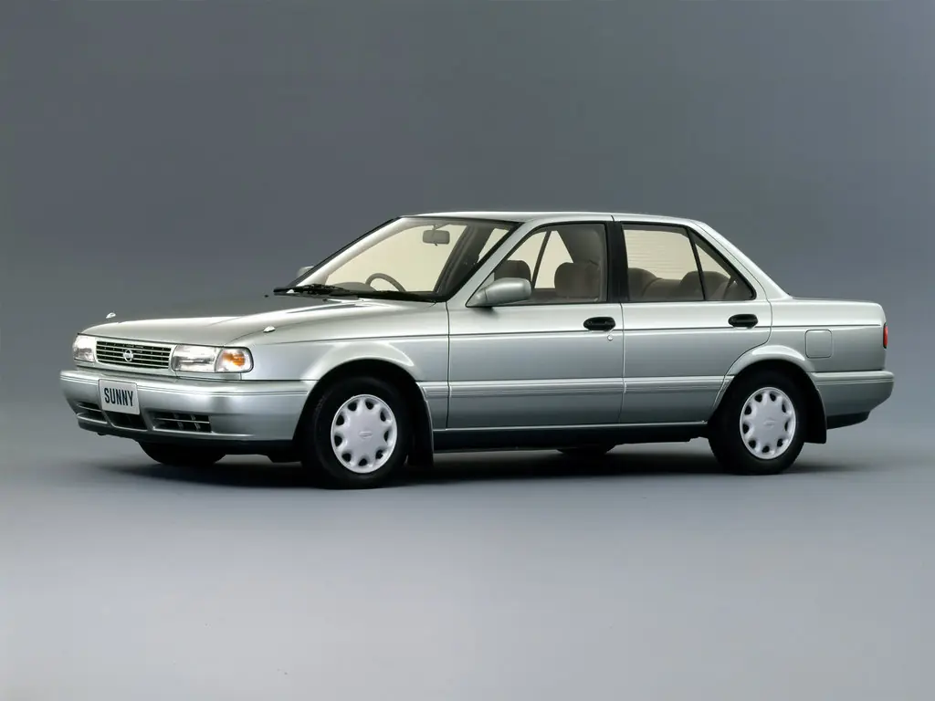 Nissan Sunny (B13, EB13, FB13, FNB13, HB13, HNB13, SB13, SNB13) 7 поколение, рестайлинг, седан (01.1992 - 11.1993)
